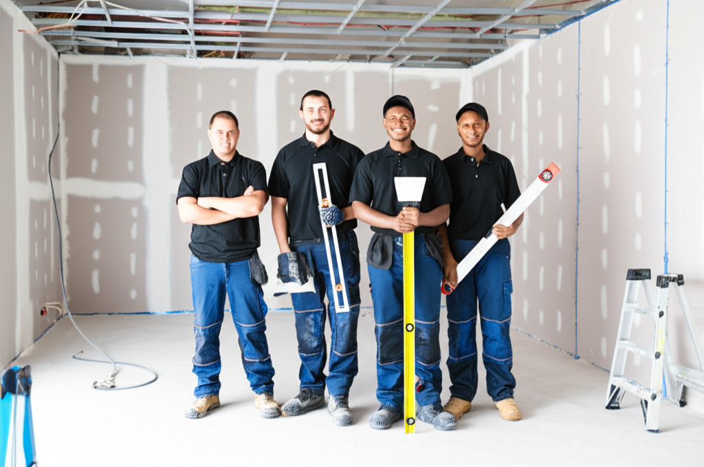 Florence-Graham Drywall Services team